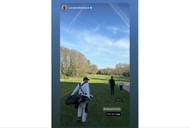 Dimmock's Instagram story that Charley Hull reposted to her story - Source: Instagram@charley.hull